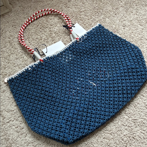 Clare V L'Été Blur Crochet Ciao Tote - Picture 9 of 10